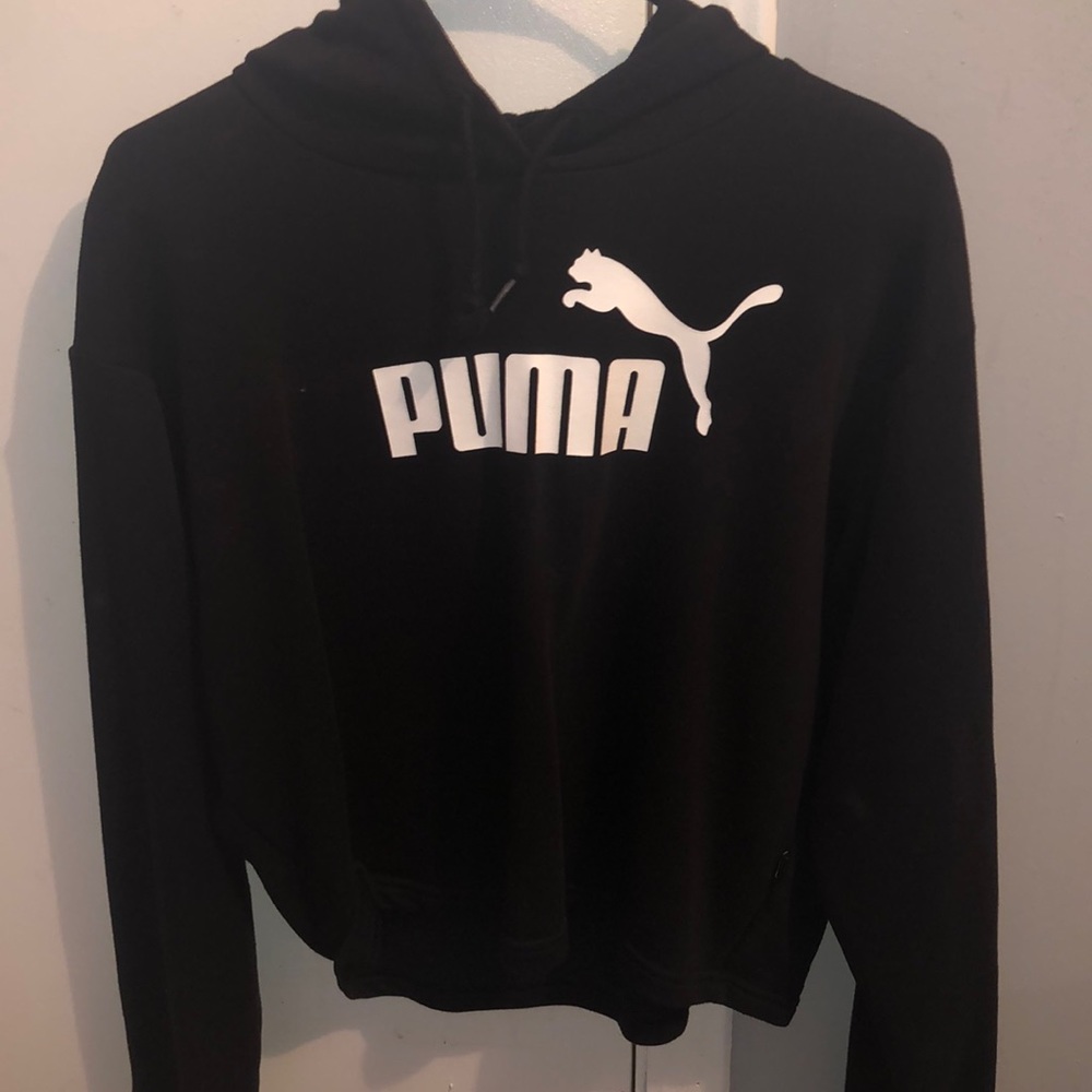 Puma cropped hoodie